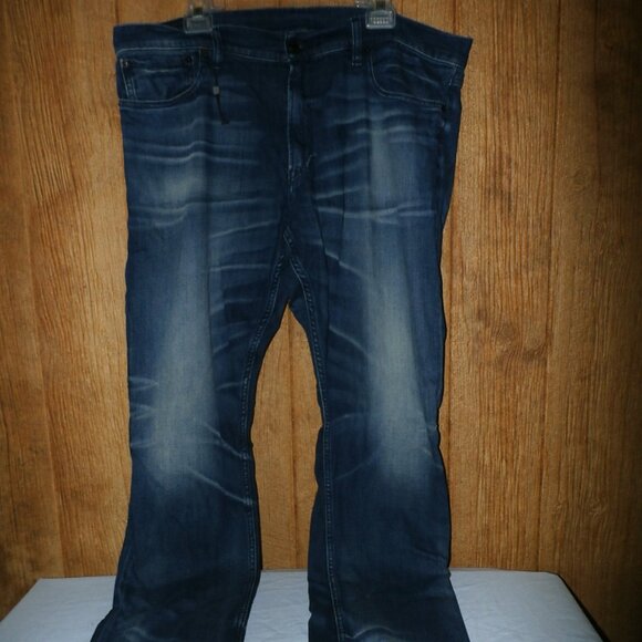Polo Ralph Lauren Authentic Dungarees Blue Jeans 41381 Distresses Men’s 36x32 - Picture 4 of 9
